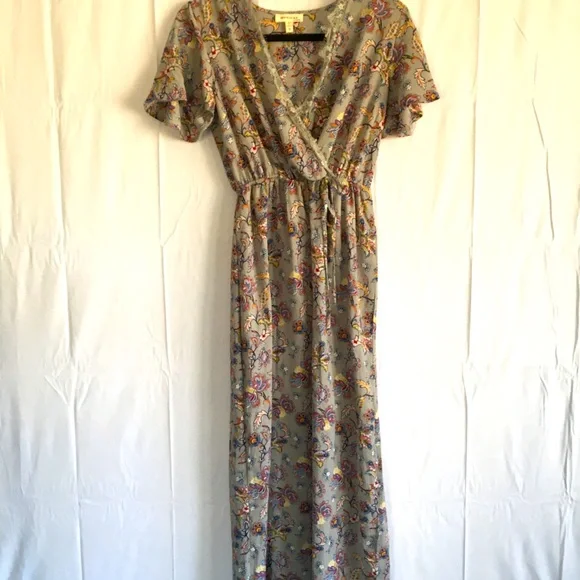 monteau maxi dress Monteau | Dresses | Green Maxi Dress With Pockets